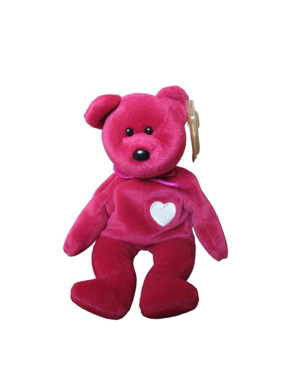 RARE TY BEANIE BABY - Valentina with Tag Errors (1998) - HOLOGRAM TAG